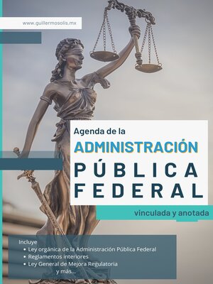 cover image of Agenda de la Administración Pública Federal